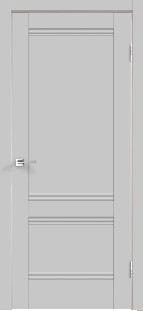 Дверное полотно Экошпон ALTO 20 2P 600х2000 цвет Серый Эмалит