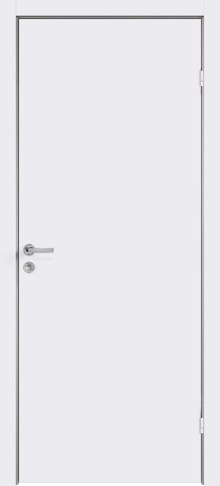 Дверное полотно Крашенные Облегченное глухое М 3х21 (345) цвет Белый