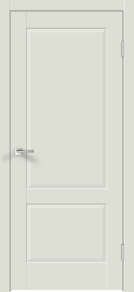 Дверное полотно Экошпон ALTO 11 2P 800х2000 цвет Светло-серый Эмалит