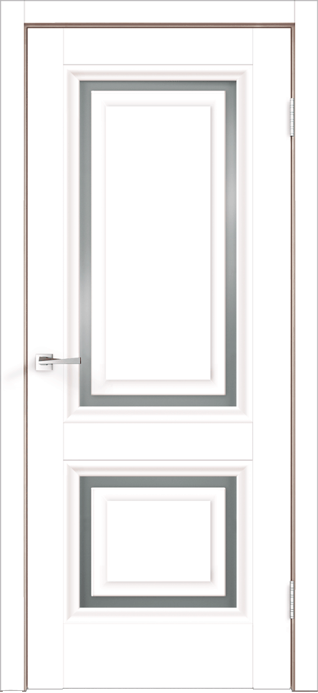 Дверное полотно Экошпон FLY 1 900х2000 цвет Белый Эмалит ПВХ