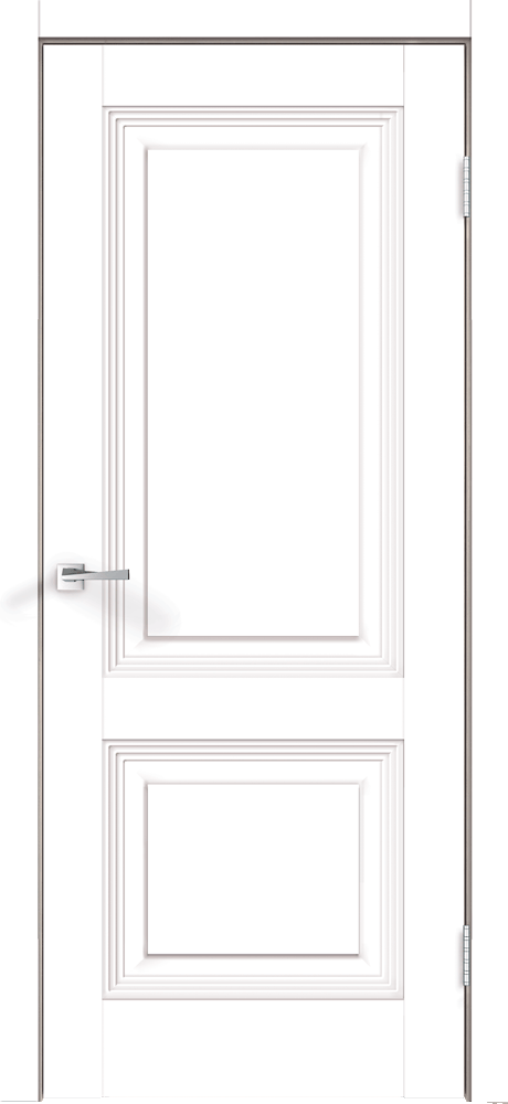 Дверное полотно Экошпон ALTO 10 2P 800х2000 цвет Белый Эмалит