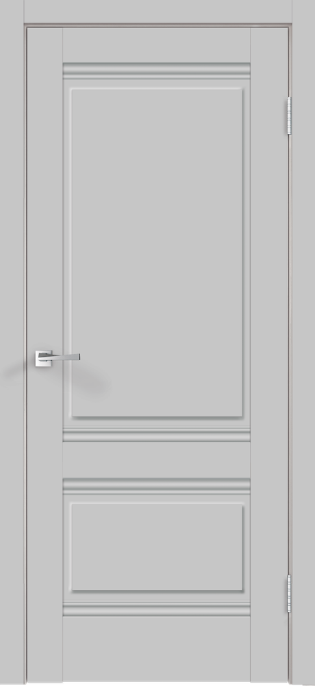 Дверное полотно Экошпон ALTO 2P 600х2000 цвет Серый Эмалит