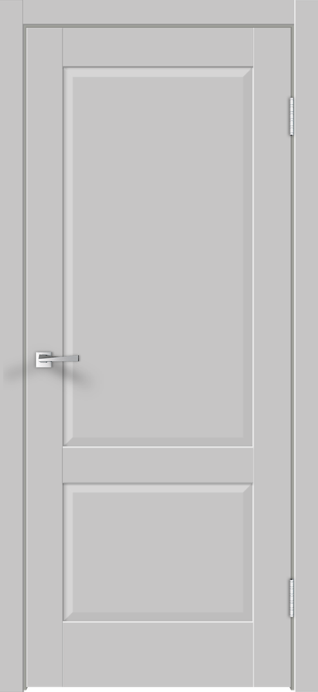 Дверное полотно Экошпон ALTO 11 2P 700х2000 цвет Серый Эмалит