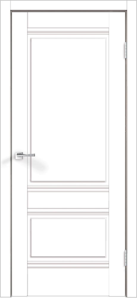 Дверное полотно Экошпон ALTO 2P 900х2000 цвет Белый Эмалит
